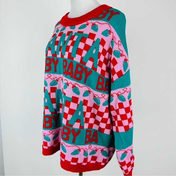 Grayson Threads Santa Baby Christmas Sweater Size XXL - Picture 5 of 7